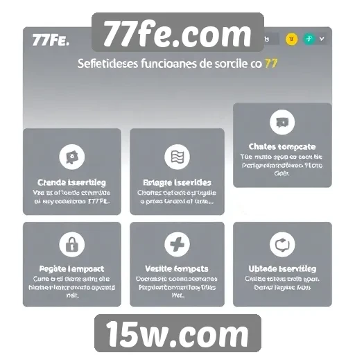Nova análise das funcionalidades do site 77fe.com