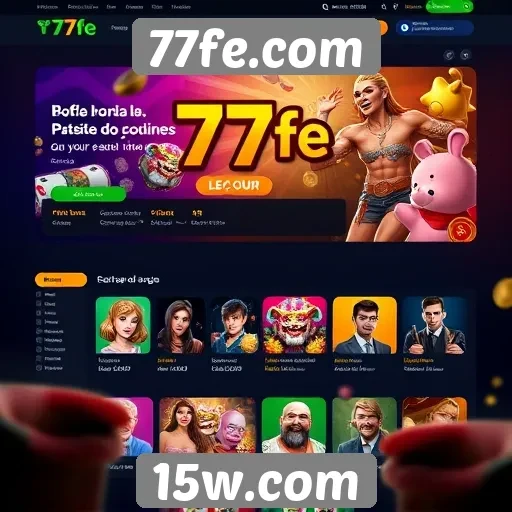 Plataforma 77fe.com se destaca pela experiência do usuário